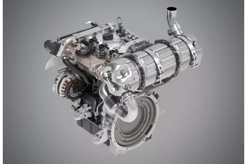 Hatz H-Serie-Dreizylindermotor 3H50TICD: EU-Stage-V-konform mit einer Leistung bis 42 Kilowatt.