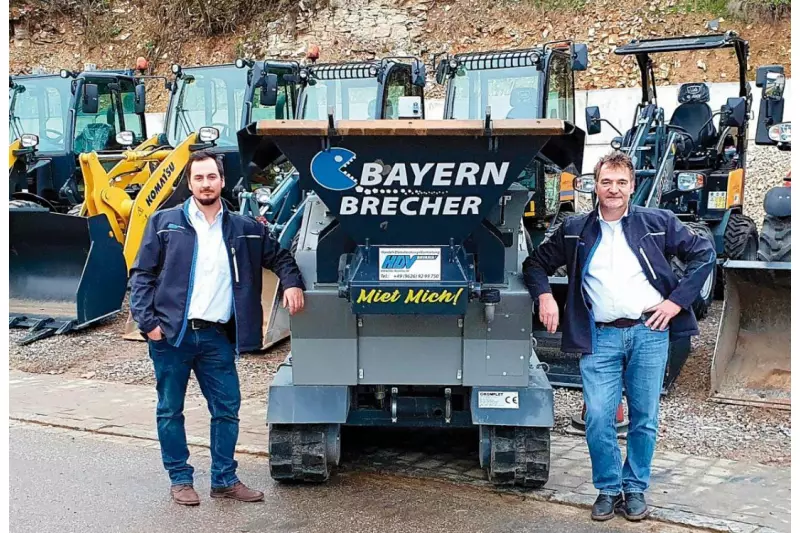 Michael Braun (r.), Geschäftsführer von HDV Bavaria, und sein Schwiegersohn Dominik Braun, der verantwortlich ist für Vertrieb und Service, sind begeistert vom Erfolg ihres Bayernbrecher-Konzepts.
