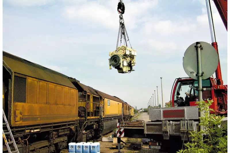 Buchstäblich kein Job zu schwer ist Motoren Henze, wenn es um den Erhalt wertvoller Industriemotoren geht.