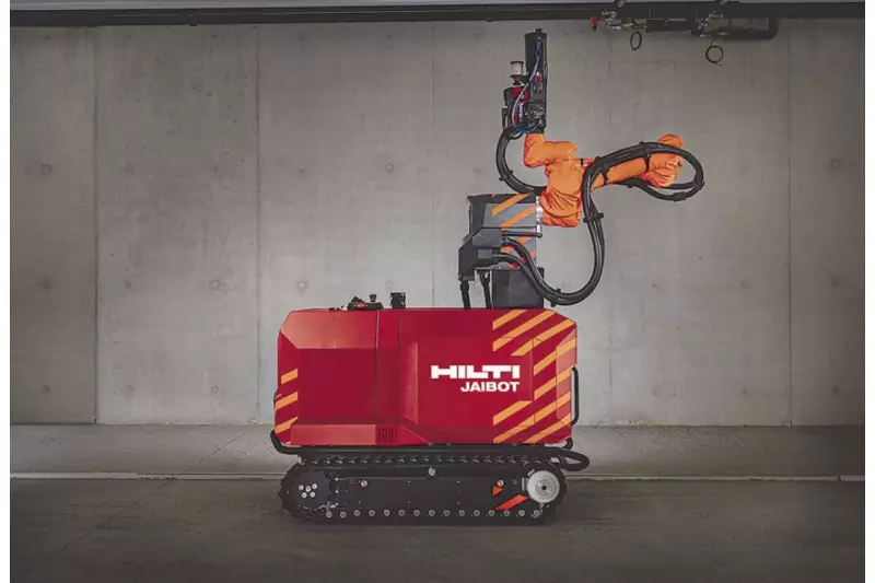 Der Jaibot ist semi-autonomer Bohrroboter für die Deckenmontage.