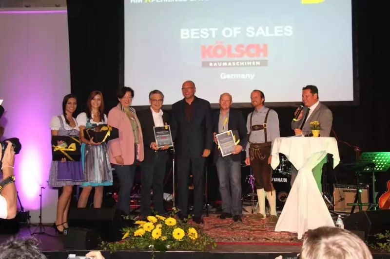 Die Firma Kölsch aus Heimerdingen erhielt
in diesem Jahr den „Best of Sales“-Award
verliehen.