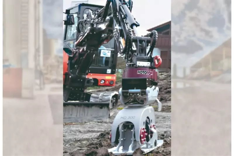 Mit dem Drehantrieb RotoTop können alle Anbaugeräte betrieben werden.