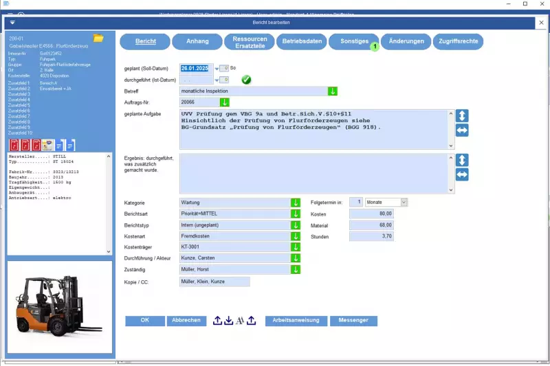 Das Software-Tool ermöglicht eine rechtssichere Dokumentation, reduziert den Arbeitsaufwand und sorgt dafür, dass Unternehmen gesetzliche Vorgaben für Arbeits- und Anlagensicherheit einhalten können.