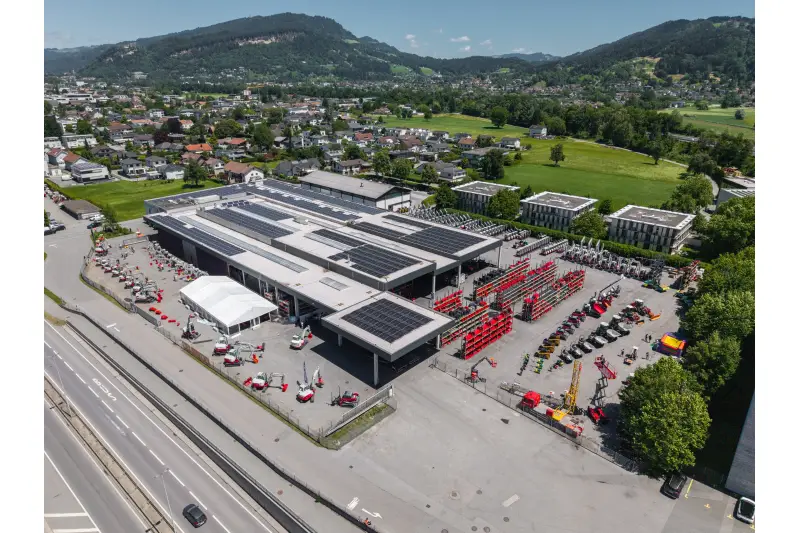 Firmensitz von Huppenkothen in Lauterach (Vorarlberg).