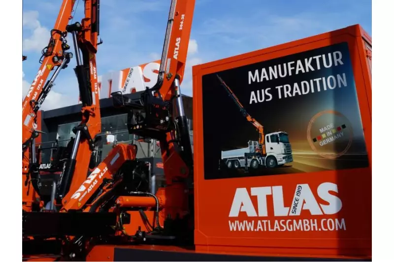 Auf der IAA stellte Atlas aus dem norddeutschen Ganderkesee sowohl bewährte als auch neue Ladekrane aus. Alle Krane werden im Werk Delmenhorst produziert – seit fast 100 Jahren bewährte Qualität „Made in Germany“.