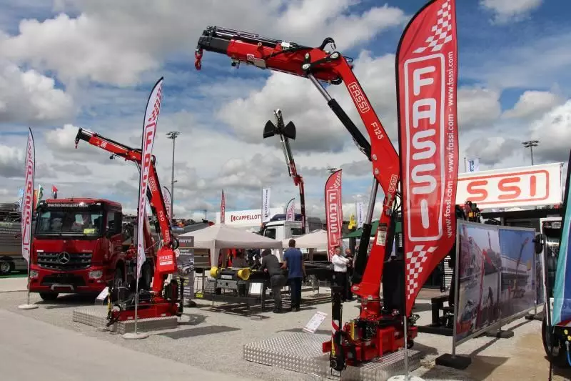 Für Fassi war die IFAT eine gute Gelegenheit, verschiedene Fachleute und Kunden zu treffen und neben den eigenen neuen Produkten auch die Produkte von Marrel und Cranab vorzustellen.