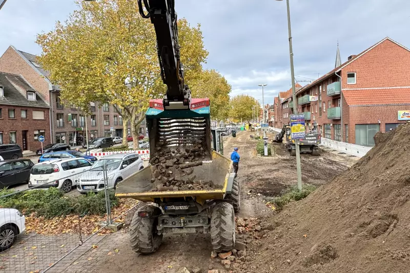 Der ausgesiebte Grobanteil / Fremdkörper und Störstoffe werden separat abgelegt und können gezielt abtransportiert werden.