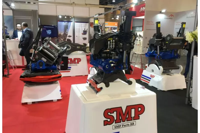 Das Potenzial von Baumaschinen mit Anbaugeräten zu maximieren ist die Mission von SMP.