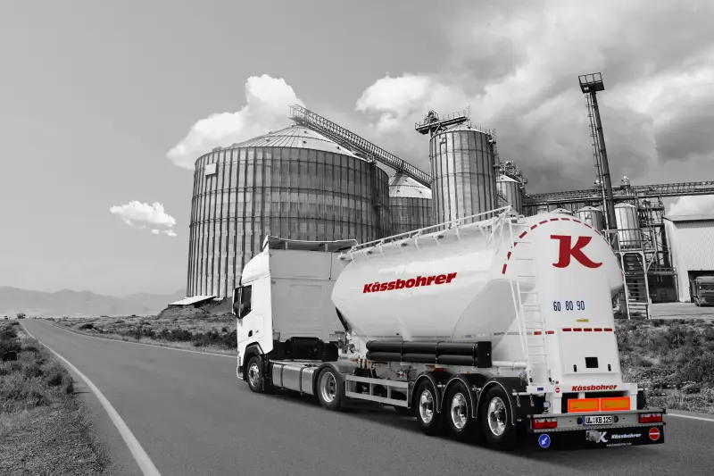 K.SSL ist laut Kässbohrer Europas leichteste und effizienteste Silo-Baureihe ohne Kippfunktion.