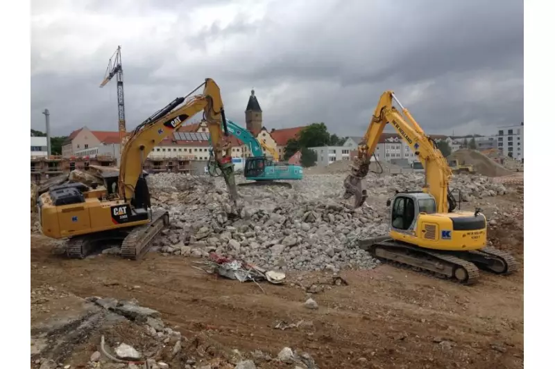 Der Abbruch des Schenker-Geländes in Regensburg wurde von der Karl-Gruppe ausgeführt.