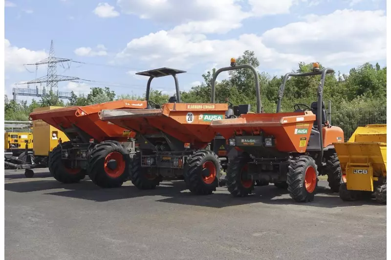 Bei Klarmann-Lembach können Kunden Maschinen mieten oder kaufen. Auch ein großes Gebrauchtmaschinen und -fahrzeugsortiment bietet der fränkische Händler. Quelle: Treffpunkt.Bau