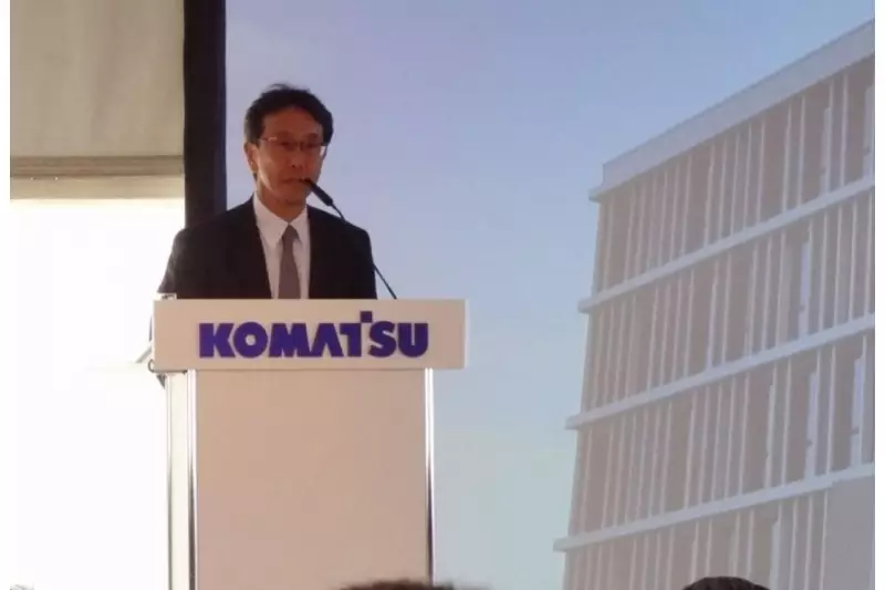 Hiroyuki Ogawa betonte in seiner Rede, dass das neue Technologiezentrum künftig eine zentrale Rolle im Konzern spielen wird.
