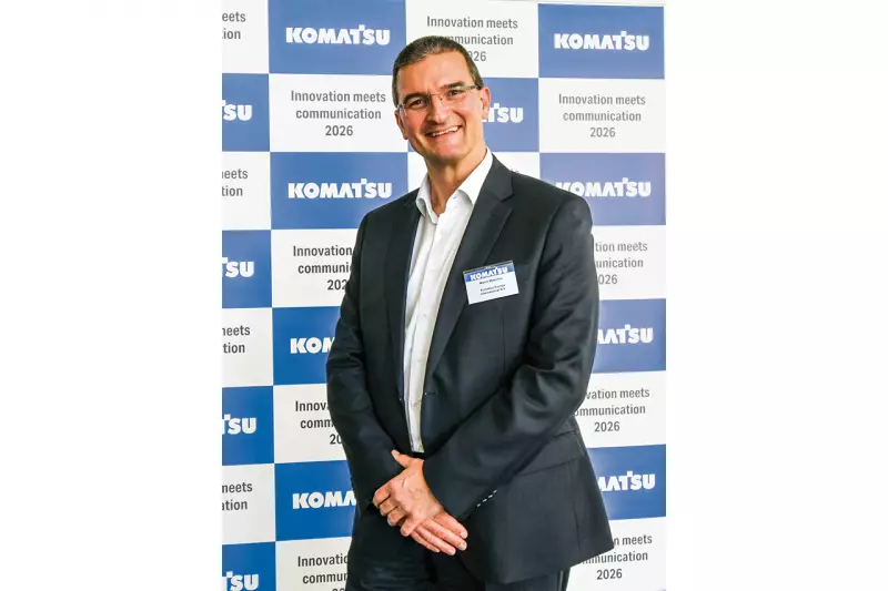 „Die Positionierung als ‚europäischer Hersteller‘ trotz japanischer Herkunft unterstreicht die strategische Bedeutung des europäischen und insbesondere des deutschen Marktes für Komatsu“, erläuterte Marco Maschke, Leiter des Deutschlandbüros. Quelle: Treffpunkt.Bau