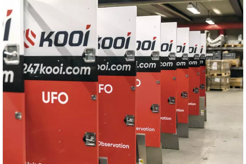 Kooi entwickelt und fertigt die UFO Überwachungseinheiten selbst.