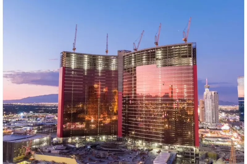 Morrow Equipment Co. und W.A. Richardson Builders entscheiden sich für fünf 542 HC-L 18/36 Liebherr Krane für das Hotel- und Kasinoprojekt Resorts World Las Vegas, welches sich auf dem berühmten Las Vegas Strip befindet.