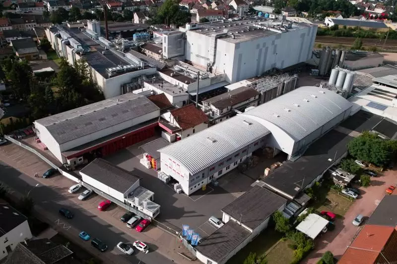 Überblick über das Produktionswerk in Saarlouis.