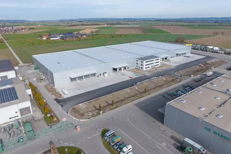 In Rekordzeit entstand am Hauptsitz der Max Wild GmbH in Berkheim ein neuer, hochmoderner Logistikcampus. Foto: Max Wild