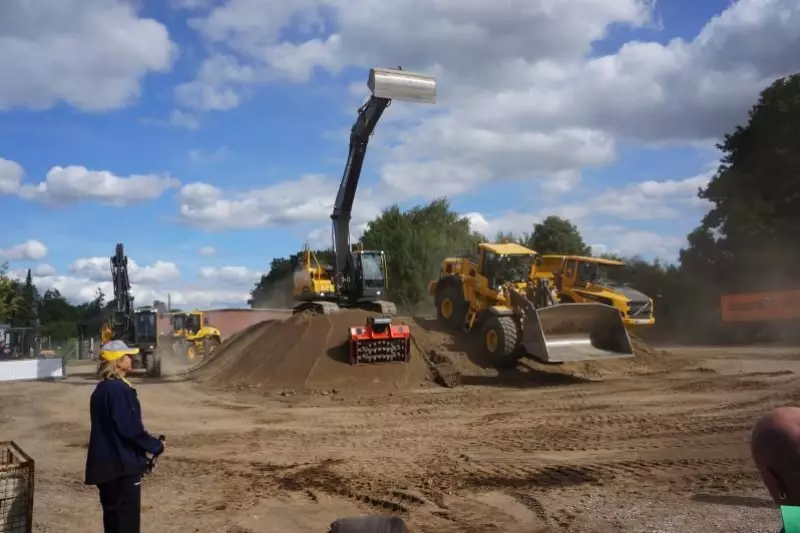 Die Live-Vorführungen am Volvo Stand waren
ein Besuchermagnet.