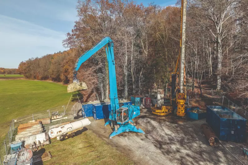 Für den Rück- und Neubau eines Trinkwasserbrunnens in Cham setzte die TTB Tafelmeier Tiefbrunnen-Bau GmbH auf Kompetenz von Bauer
