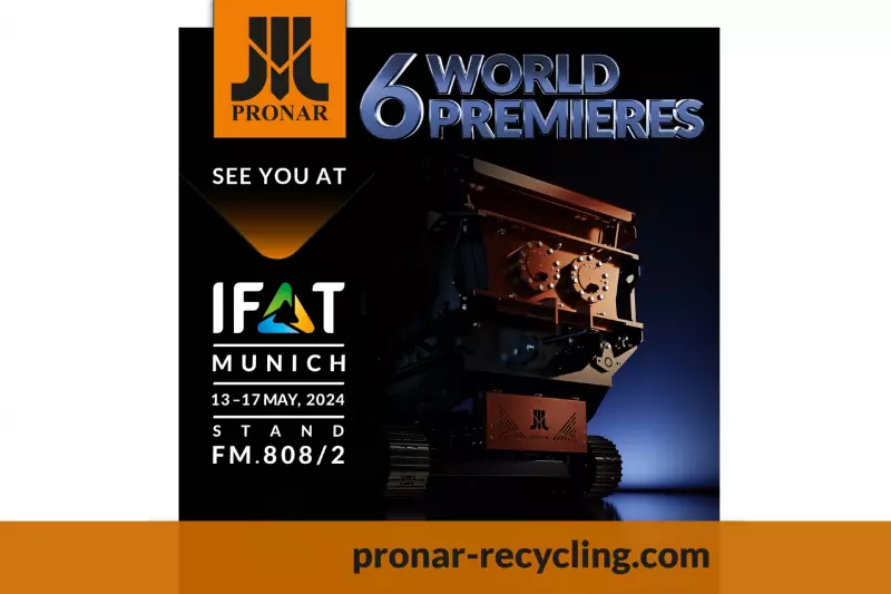 Pronar lädt auf der IFAT zur Teilnahme ein: Präsentation des Zerkleinerers PRO.S1 und Polnischer Abend am 14. Mai ab 18 Uhr am Stand FM.808/2.