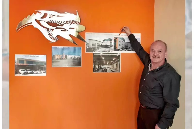 Rockster Geschäftsführer Wolfgang Kormann zeigt den nächsten wichtigen Schritt der Firmengeschichte.