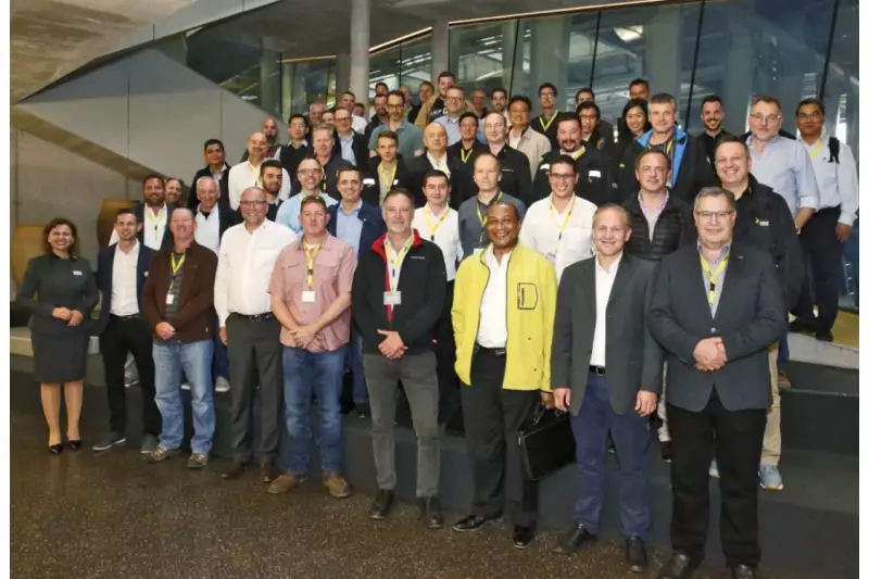 Etwa 60 Händlermitarbeiter aus knapp 30 Ländern reisten an zum RM Product and Service Champion Meeting.