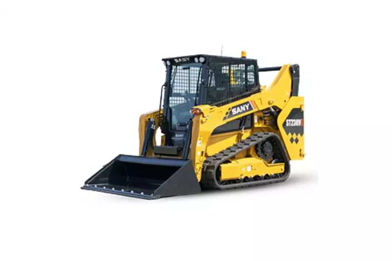 Der Sany ST230V ist ein vielseitiger Kompaktlader mit hoher Leistung, maximalem Komfort und flexibler Anbaugeräte-Nutzung für effizientes Arbeiten auf der Baustelle.
