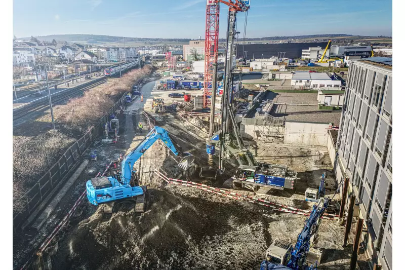 Der Testeinsatz ist Teil der KIBAG-Initiative zur CO2-Reduktion und unterstreicht SANYs Vorreiterrolle im Bereich elektrifizierter Baumaschinen 