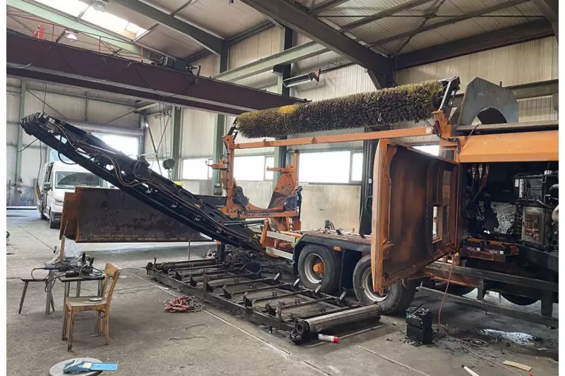 Praktisch ein Neubau. Zur Generalüberholung kommen die Maschinen in die Werkstatt.