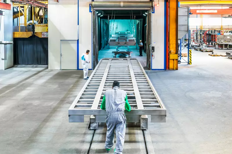 Moderne Produktion mit gut aufgestellten Produktionsstandorten.
