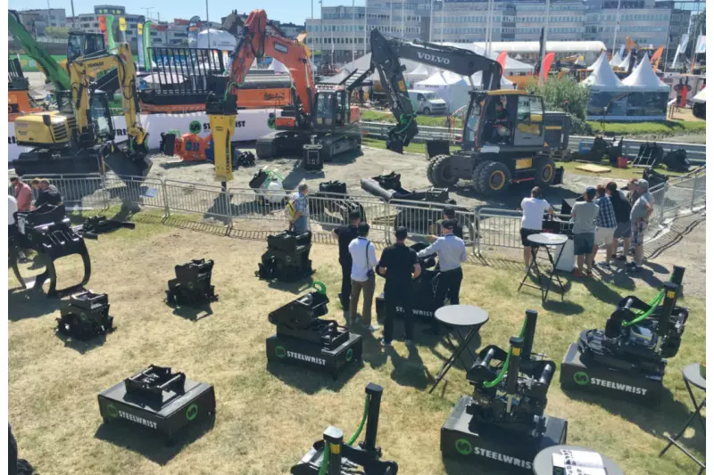 Seinen Durchbruch erlebte Steelwirst auf der Bauma 2010. Seither ist das schwedische Unternehmen auf allen wichtigen Messen eine feste Größe.