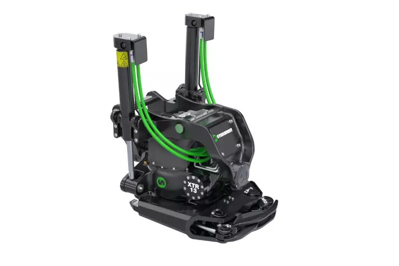 Steelwrist XTR13-Tiltrotator mit SQ50-Schnittstelle