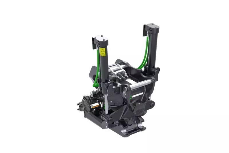 Steelwrist XTR13-Tiltrotator mit SQ50-Schnittstelle
