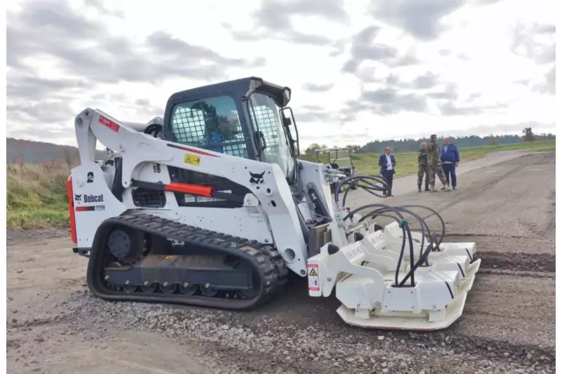 Auch mit der kleineren Variante am Bobcat 1770 werden mit dem SBV 80 HC3 optimale Ergebnisse erzielt.