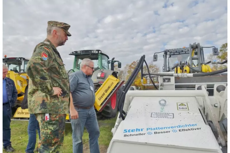 Auch die Bundeswehr zeigt großes Interesse an den Spezialbaumaschinen.