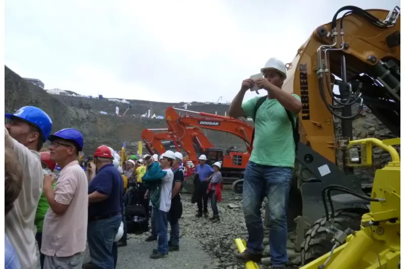 Für die moderierte Gemeinschaftsdemonstration verschiedener Baumaschinenhersteller auf der Fläche A wird erstmals eine Besucher-Tribüne mit 250 Plätzen zur Verfügung stehen.