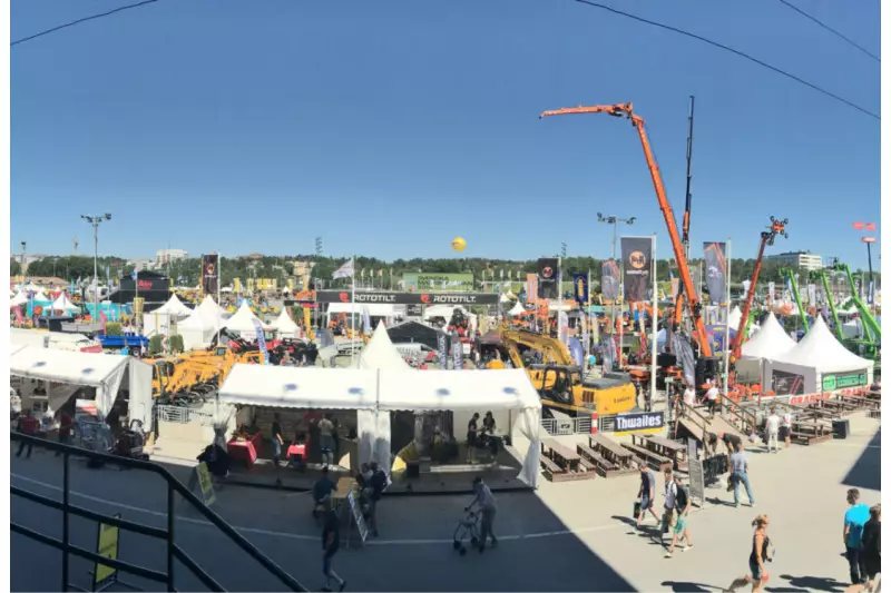 Die schwedische Baumaschinenmesse „Svenska Maskinmässen“ wurde 2016 ins Leben gerufen. Das
Konzept der Veranstalter kam so gut an, dass die eher kompakte Messe in diesem Jahr mit noch mehr Besuchern gerechnet hat.
