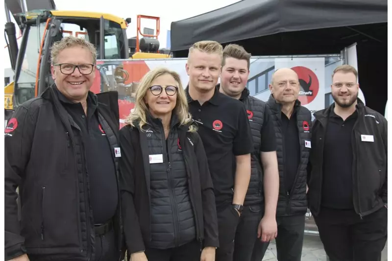 Die Maschinenpräsentationen des SkanCraft-Teams fanden großen Anklang bei den Messebesuchern. Die Profis für Abbruchgeräte und hydraulische Werkzeuge zeigten eine Auswahl aus ihrem Produktsortiment. Quelle: Treffpunkt.Bau