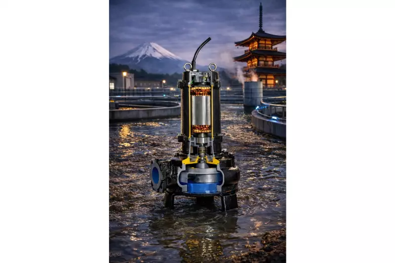 Hightech aus Japan ist Stargast auf der IFAT 2026: Superstarke CZ-Abwasserpumpe für verstopfungsfreies Verpumpen faserreichen Wassers am Stand B1.444 von Tsurumi.