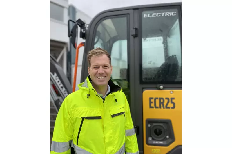 Fredrik Tjernström, Sales Electromobility Solutions bei Volvo CE