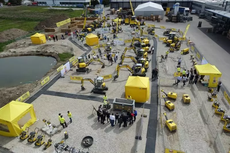 Das Ausstellungs- und Testgelände bot zahlreiche Möglichkeiten die Angebotspalette der Wacker Neuson Group näher kennenzulernen.