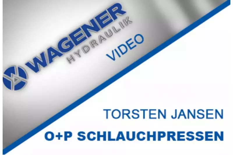 In einem der letzten Videos zeigt Produktmanager Torsten Jansen die Range der von Wagener Hydraulik eingesetzten Schlauchpressen und ein patentiertes Feature der O+P Produkte.