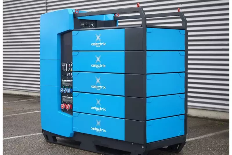 Das innovative Hochvolt-Energiespeichersystem xelectrix Power Box-XPB Pro Range.