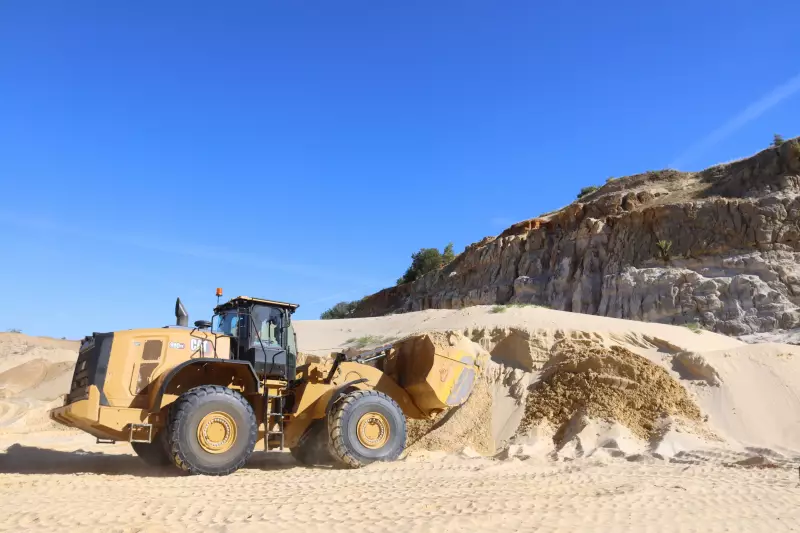 Der Radlader musste sich einem Vergleichstest stellen. Dabei ging es in erster Linie darum, den Kraftstoffverbrauch im Regelbetrieb zu ermitteln.