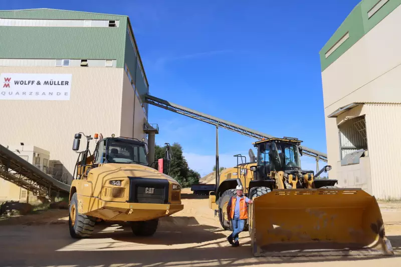 Holger Gille, verantwortlicher Werkleiter der Wolff & Müller Quarzsande am Standort Quedlinburg.
