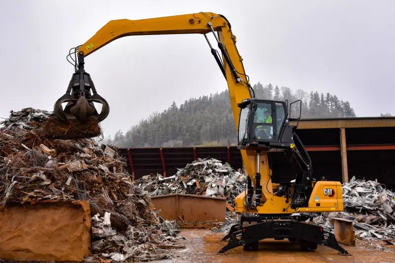 Hier dreht sich alles um das Sortieren von Schrott.