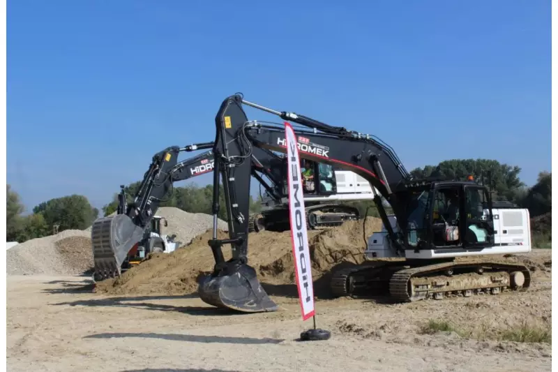 Als Teil des Z&P waren verschiedene Maschinen von Hidromek ebenfalls vertreten.