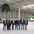 v.l.n.r. Jens Rasche (Architekt), Stephan Paule (Bürgermeister Alsfeld), Dr. Jens Mischak (Landrat Vogelsbergkreis), Mario Kling (GeschäftsführerGOLDBECK Nord), Karl Rothenberger, Dr. Helmut Rothenberger, Thorsten Sega (Vorstand NORDWEST), Dr. Ingo Müller (Aufsichtsrat NORDWEST)
