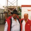 Über die Jahre gab es tolle Begegnungen, hier Hermann Schoch mit Bud Spencer