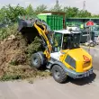 Der batterieelektrische Liebherr-Radlader L 507 E überzeugt durch lange Laufzeit und starke Leistung.

